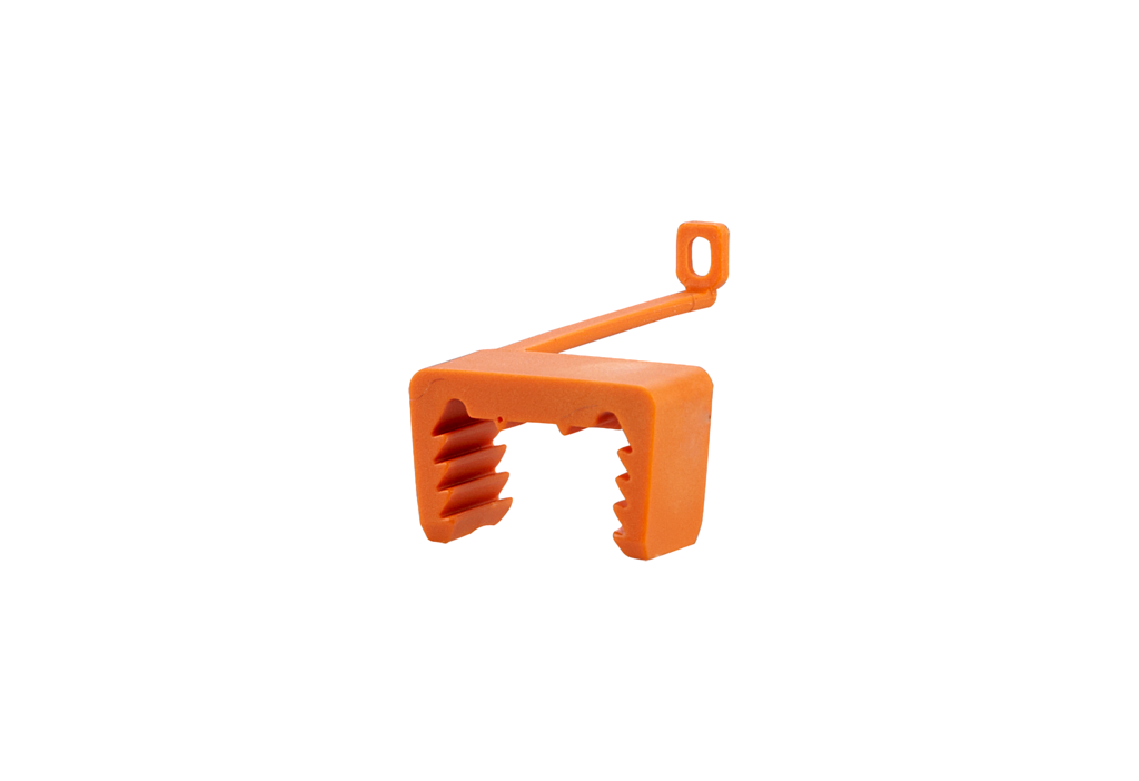 Industry color coding clip field plug orange